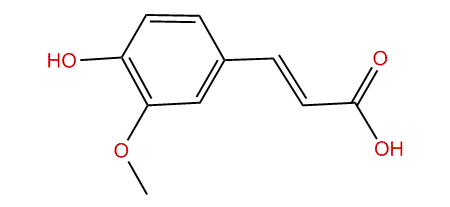 (E)-3-(4-Hydroxy-3-methoxyphenyl)-2-propenoic acid